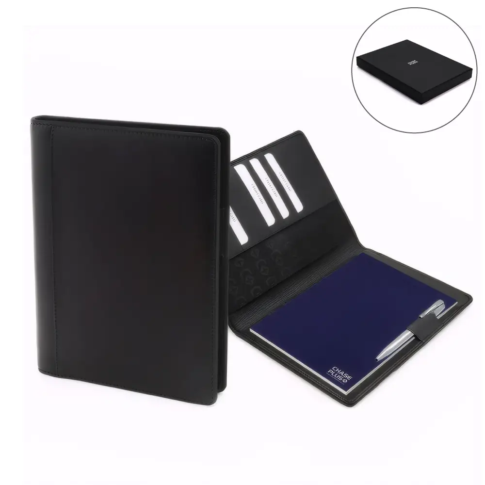 A5 Folder with Notepad and Metal Pen - PREMIO