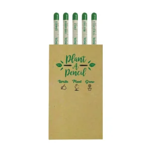 Plantable A Pencils Set Seeds Tomato Coriander Chili Mustard Fenugreek