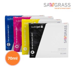Sublijet UHD Inks for SG1000 Printer, 70ml, CMYK