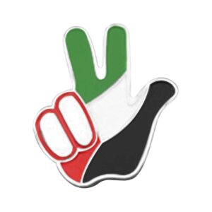UAE Three-Finger Sign Badges